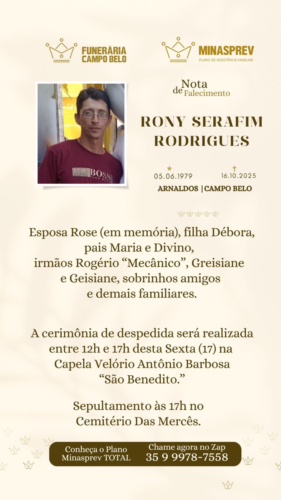 FUNERARIA CAMPO BELO pax minas prev